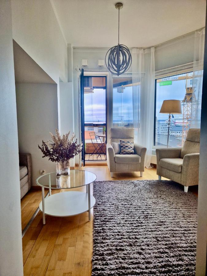 Lootsi Apartment With Sauna, Next To Old Town, City Center, Port Tallinn Eksteriør billede