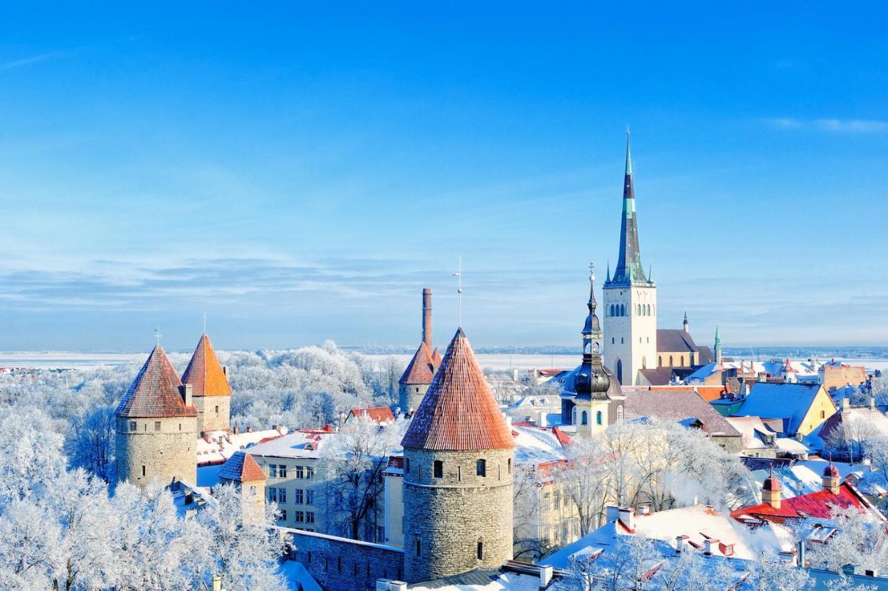 Lootsi Apartment With Sauna, Next To Old Town, City Center, Port Tallinn Eksteriør billede
